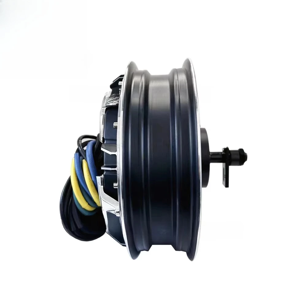 12 Inch 25000WP 90H V5 Electric Scooter Motorcycle BLDC Brushless Dual Hall Wheel Hub Motor