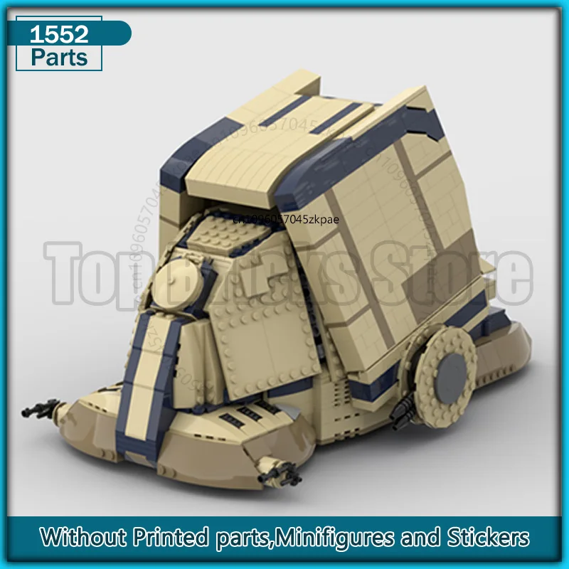 

Soace Movie Super Tank MOC Строительный блок Оригинальность Сборка Кирпичи Технология Дисплей Коллекция игрушек Наборы моделей Робот Подарки