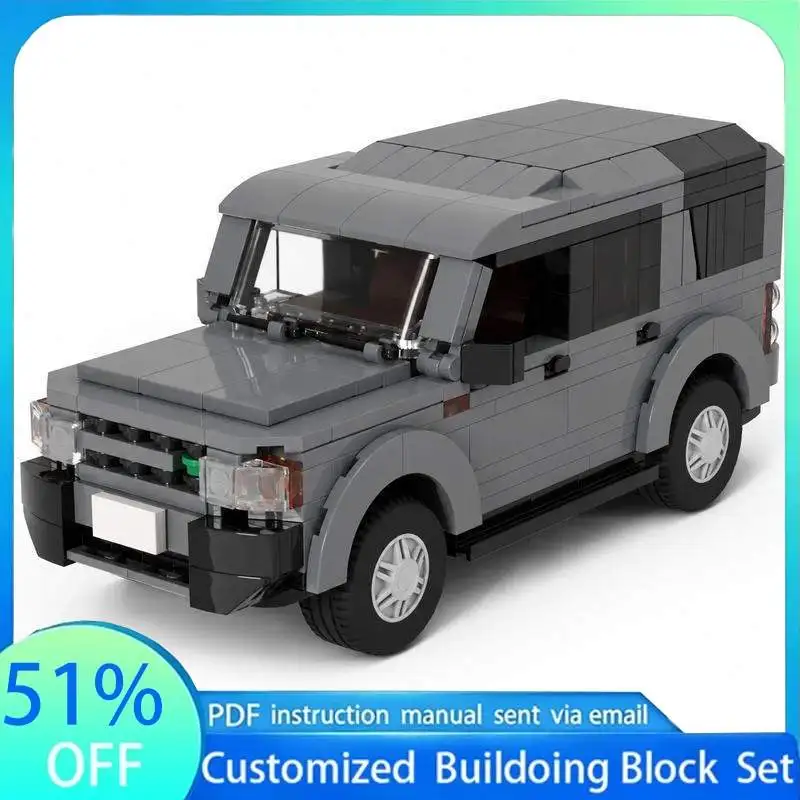 534 Parts Off Road SUV Gen3 8W MOD MOC Model Building Blocks Vehicle DIY Assembly Toy Creative Display Gift Collection Display