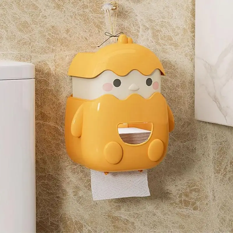 

Tissue Box Holder Refillable Wipes Container Box No Punching Toilet Paper Storage Container For Workbench Entrance Living Room