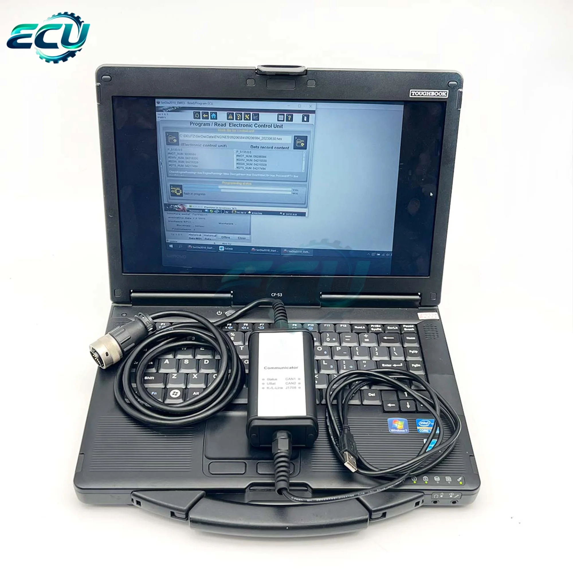 للماسح الضوئي التشخيصي Deutz المتوافق مع برنامج Deutz 4.0 ودونجل USB #3