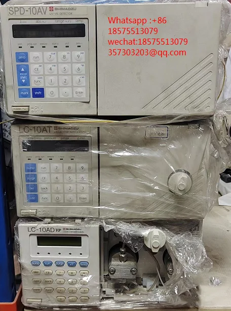 Shimadzu   LC-10AT  liquid chromatograph  SPD-10AV  LC-10AT  LC-10ADVP  Used