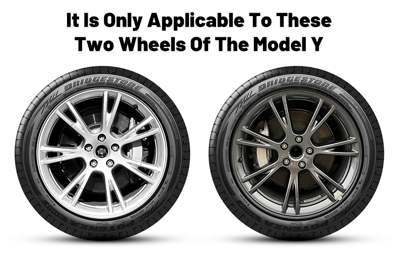 Design für Tesla Model Y (2020-2024) 19-Zoll Blade-Style Radkappen Vollständige Abdeckung Radzierblenden Auto-Ersatzteile (4 Stück) – Detail 4