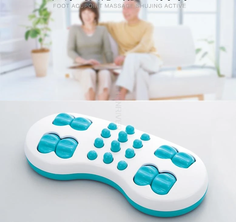 Portable health and physical therapy home foot sole massager roller type foot acupoint massager
