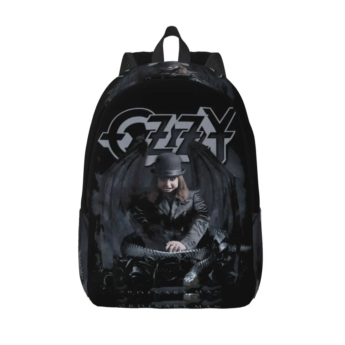 

Heavy Metal Rock Ozzy Osbourne Ordinary Man Snakes Backpack Workout Backpacks Women Men High School Bags Design Big Rucksack