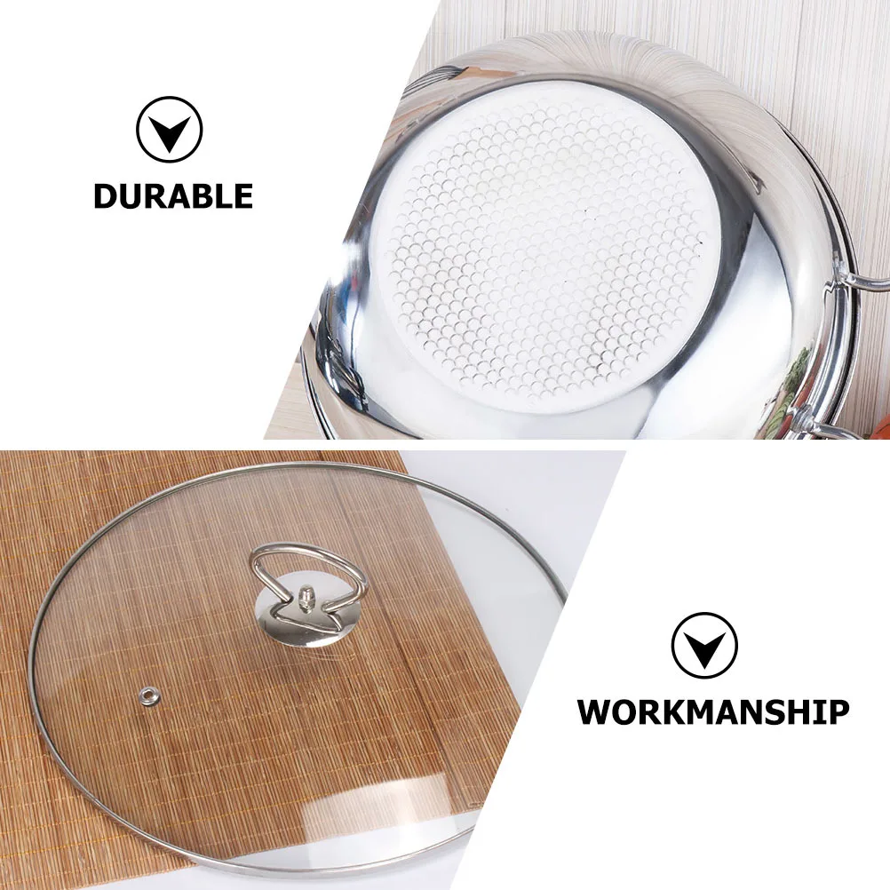 

1pc Stainless Steel Hot Large Capacity Non Stick Stock Pot For Family Gathering Cookware Induction Soup Pot