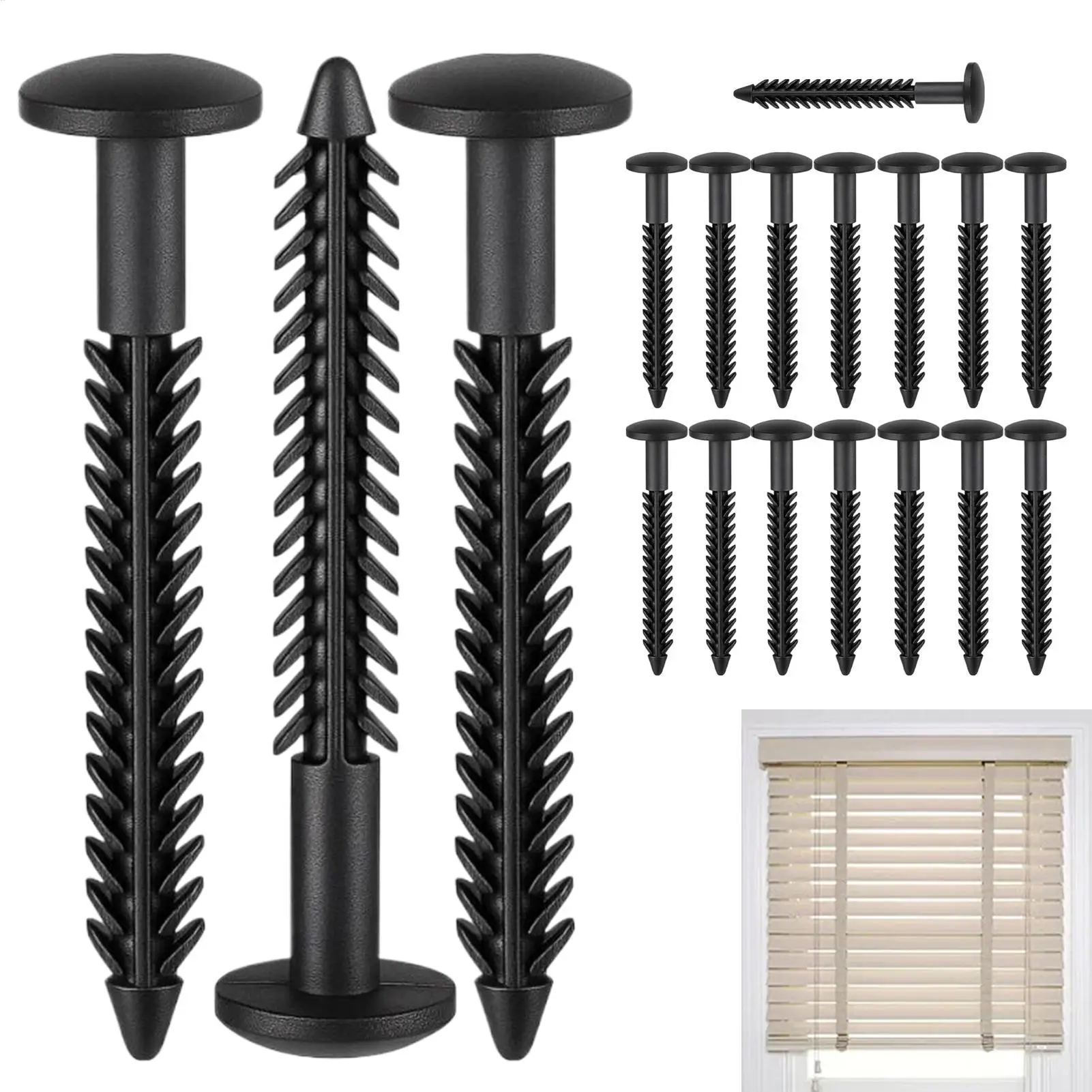 Shutter Fasteners 3 Inch Window Screen Plunger Pins Dressing Hardware For Catch Lock Bumper End Work Door Wardrobe Edge Home