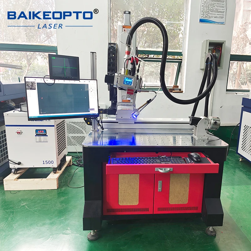 1500W High-Precision Welding Machine Base Workbench Adjustable Level Shockproof Design for Stable Fabrication