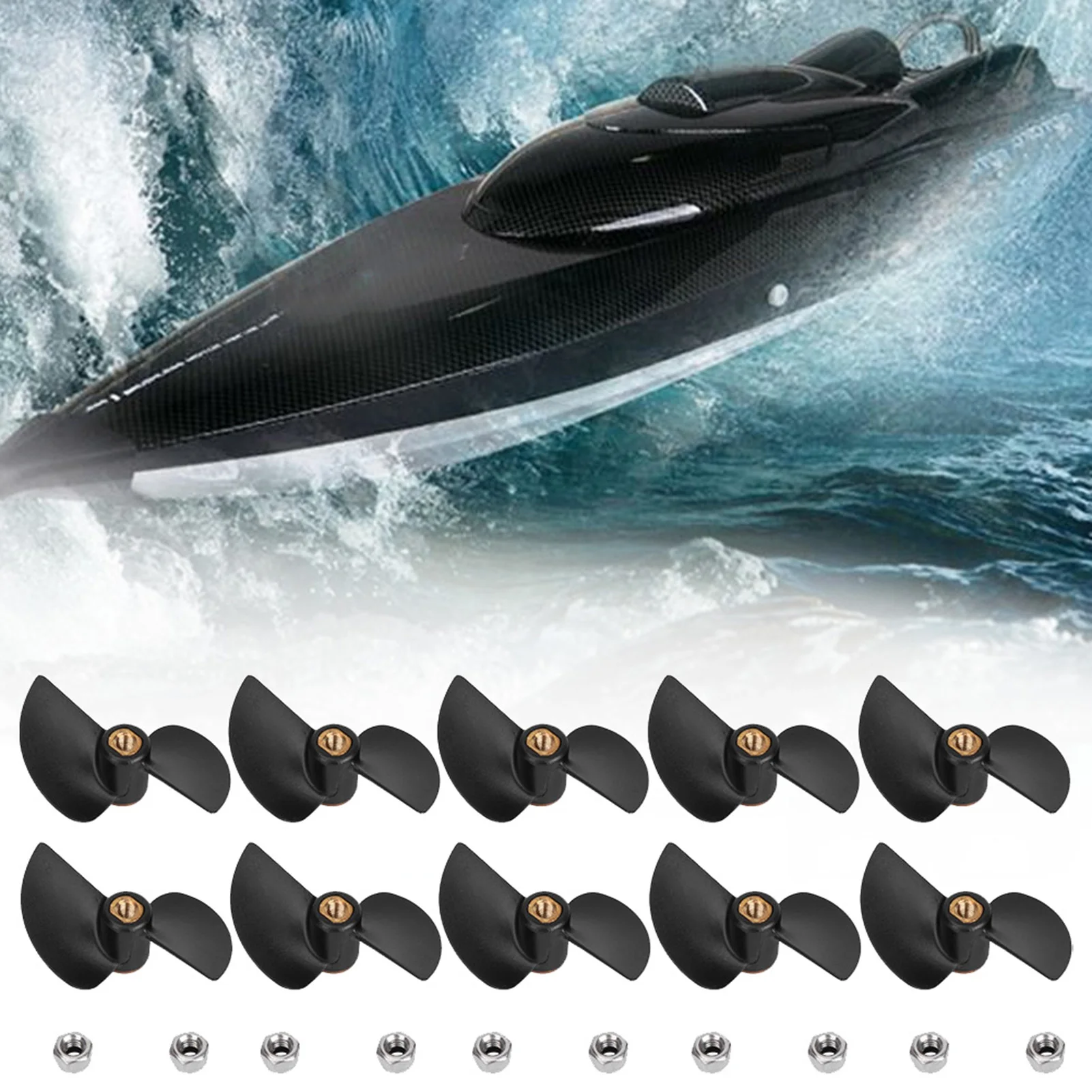 Model Boat Propeller Brushless Remote Control Boat Tail Propeller Spare Part Kit For FT009 RC Boat Remote Boat Propeller