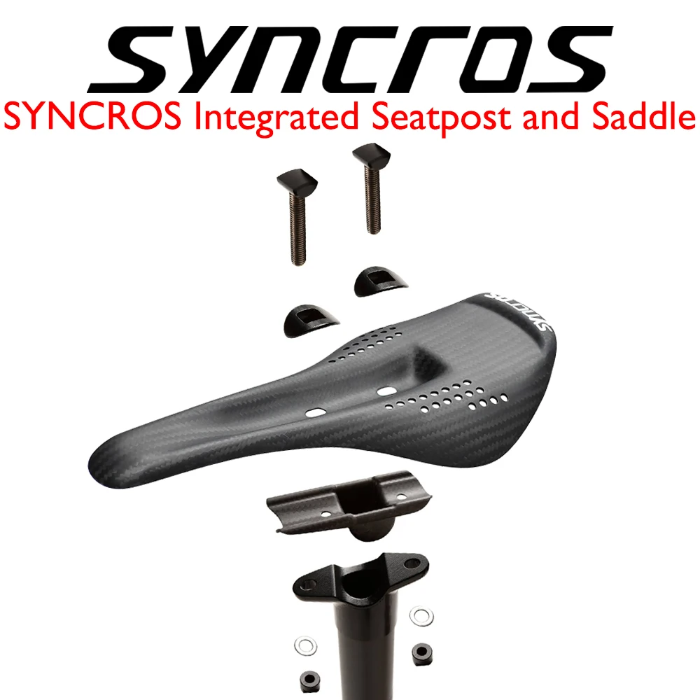 SYNCROS series seat and seat post integrated system, suitable for mountain bikes, road bikes, and leisure bicycle accessories