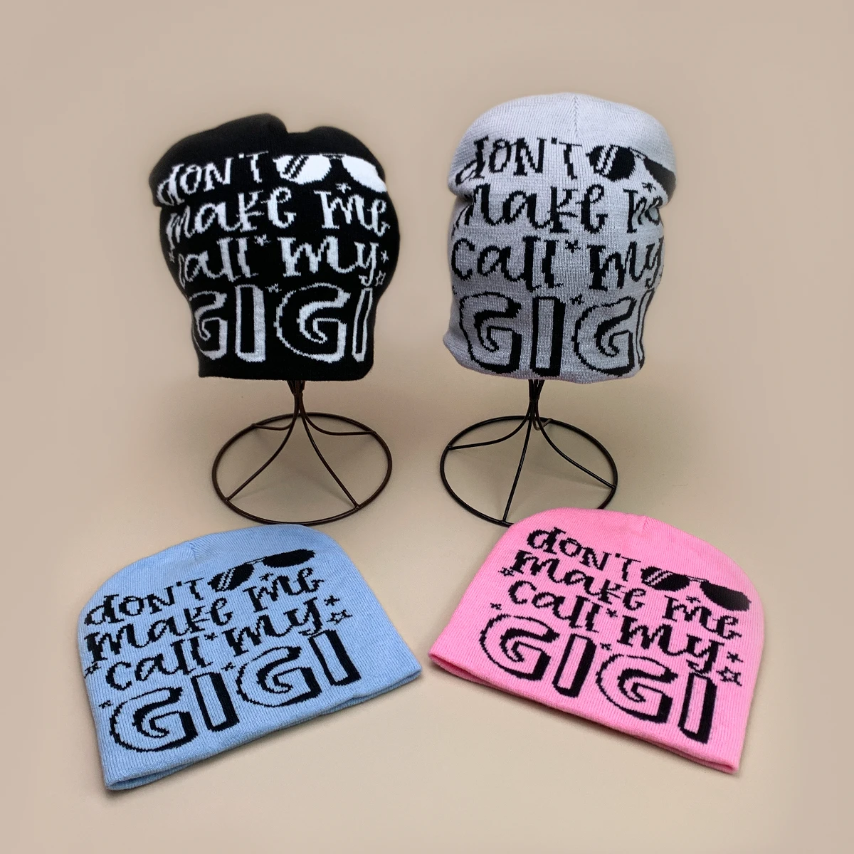 

New Street Letter Y2K Autumn and Winter Unisex American Knitted Hats Warm Casual Versatile Hip Hop Beanies Fashion Personal ins