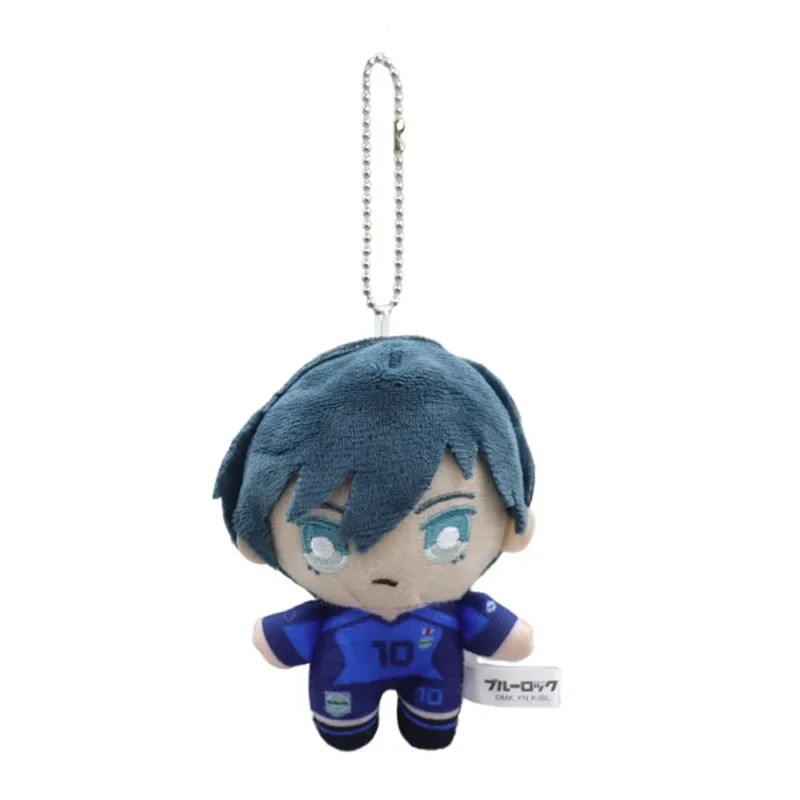 Cartoon Anime BLUE LOCK Bachira Meguru Sagi Yoichi Plush Toy Bag Pendant Accessory Toy Kawaii Children's Christmas Birthday Gift