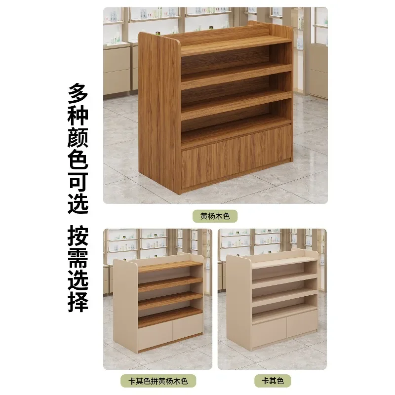 Nakajima Display Cabinet Supermarket Snack Storage Multi-layer Gift Shop Product Display Samples Cosmetics Double-sided Shelves