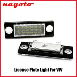 LED Number License Plate Light For VW 3B5943021 3B5998026 3B5998026A for VW Passat B6 Caddy Transporter T5 T6 For Golf Touran