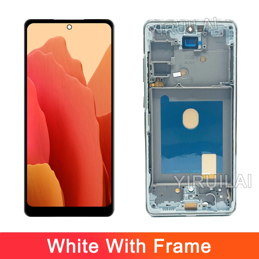 TFT S20FE LCD Voor Samsung S20 FE LCD Display SM-G781 G7810 G781U G781B met Frame Touch Screen Digiziter Vergadering Vervanging