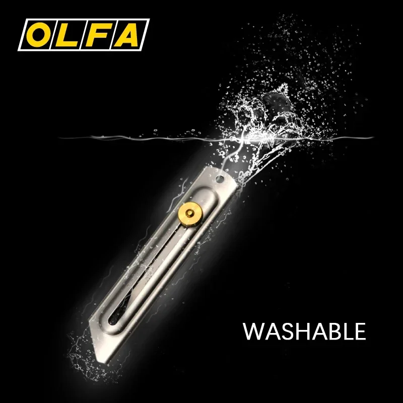 OLFA CKB-2 Heavy-duty Spare Blade 2pcs Washable Stainless Steel Replacement Blades 1.2mm Thickness for CK-2 Knife LTD-06 Cutter
