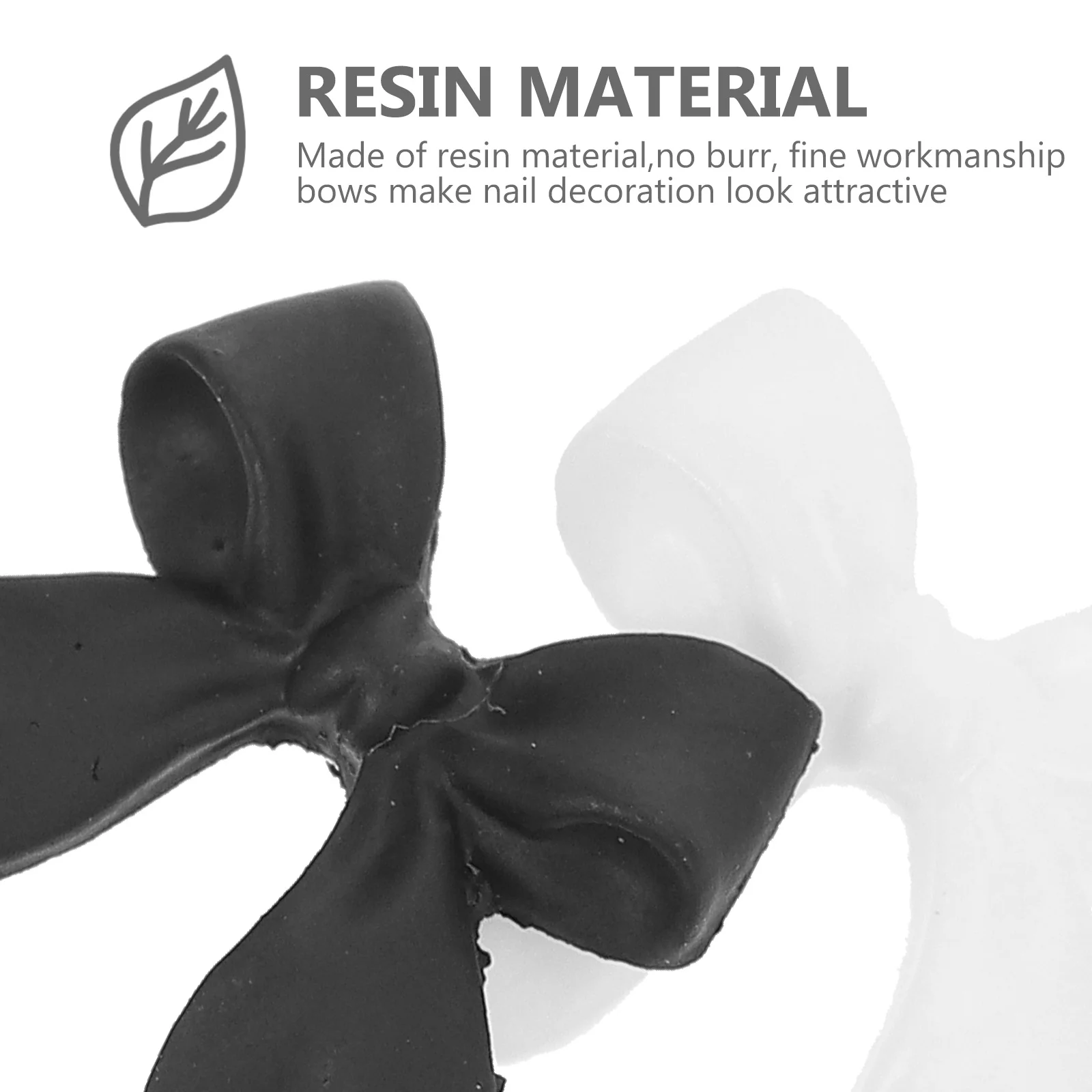 

100Pcs Butterfly Knot Nail Decor Resin Bow Charms for DIY Manicure Art Creative 3D Nail Ornament Accessory Manicure DIY Decor