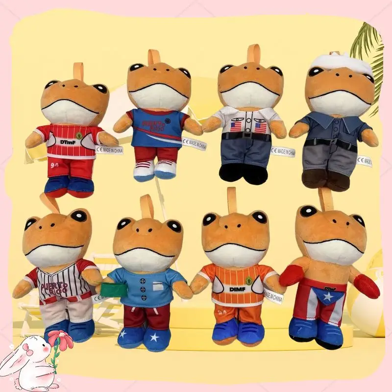 Nieuwe voorraad Sapo Concho pluche poppen katoen kikker pop anime randapparatuur zachte pop collectie kamer decoratie speelgoed kind verjaardagscadeautjes