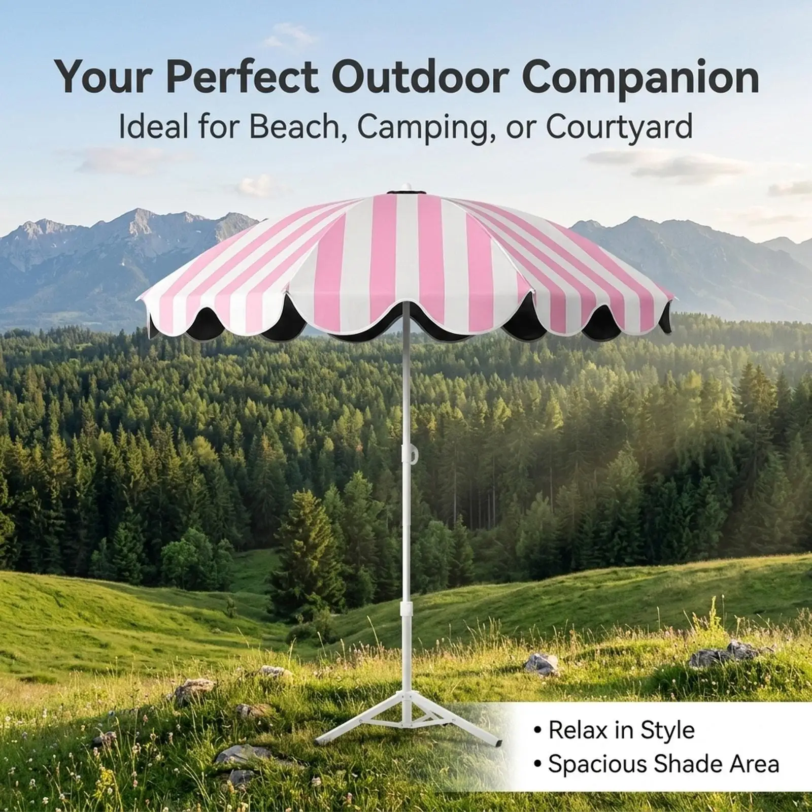 Sun umbrellas Outdoor Patio Umbrella Heavy Duty Protection Wind Resistant Parasol for Poolside Beach Camping Backyard