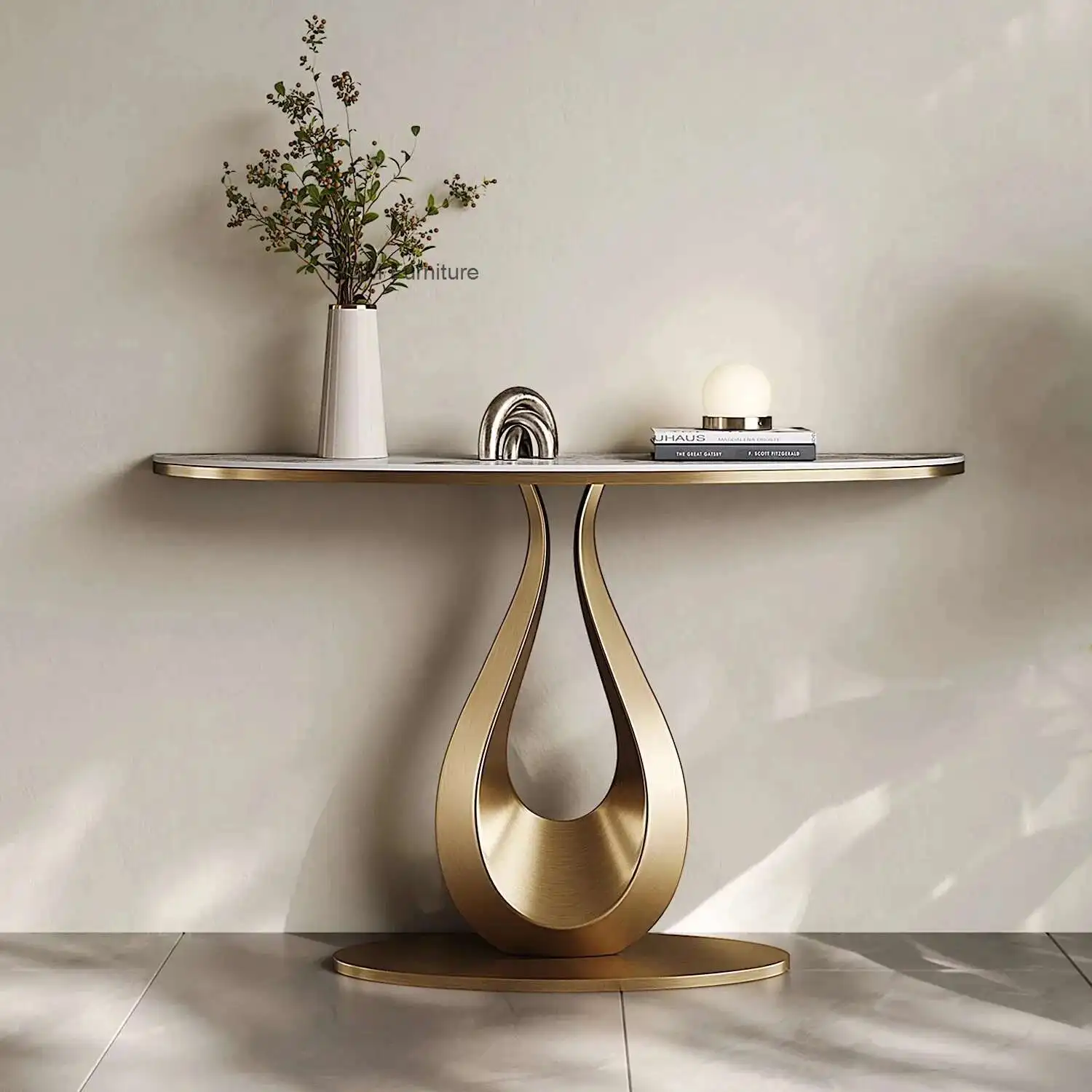 

Современный журнальный столик для гостиной Woonkamer Tafel, консольный столик, украшение консольного столика, металлические ножки, Z-образная мебель для гостиной