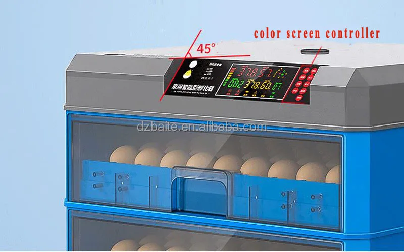 136egg  Automatic Incubator Dual Power Incubator Egg Incubator