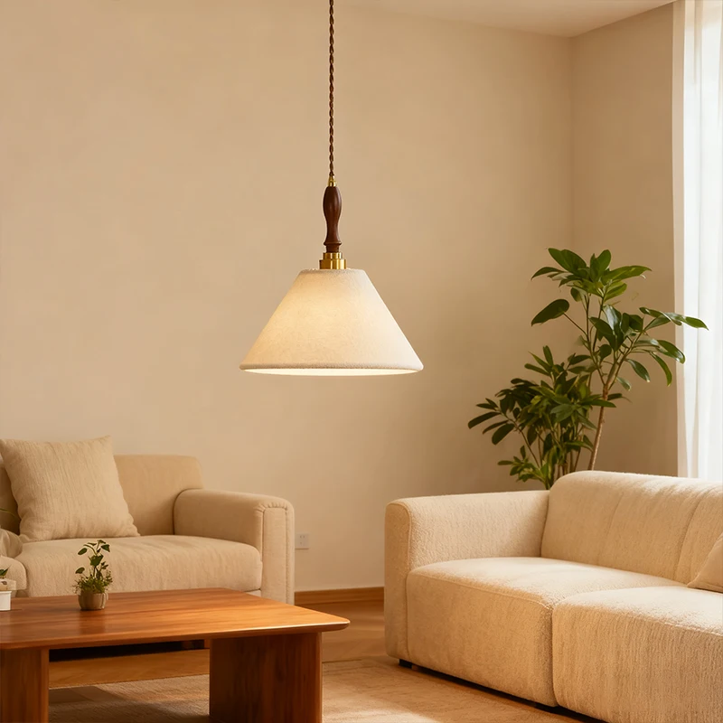 

Потолочный светильник 7 Вт E27, подвесной светильник из ткани, светодиодный, диаметр 18 см1-3 ㎡ Осветительные лампы для украшения комнаты, аксессуары для интерьера, бары