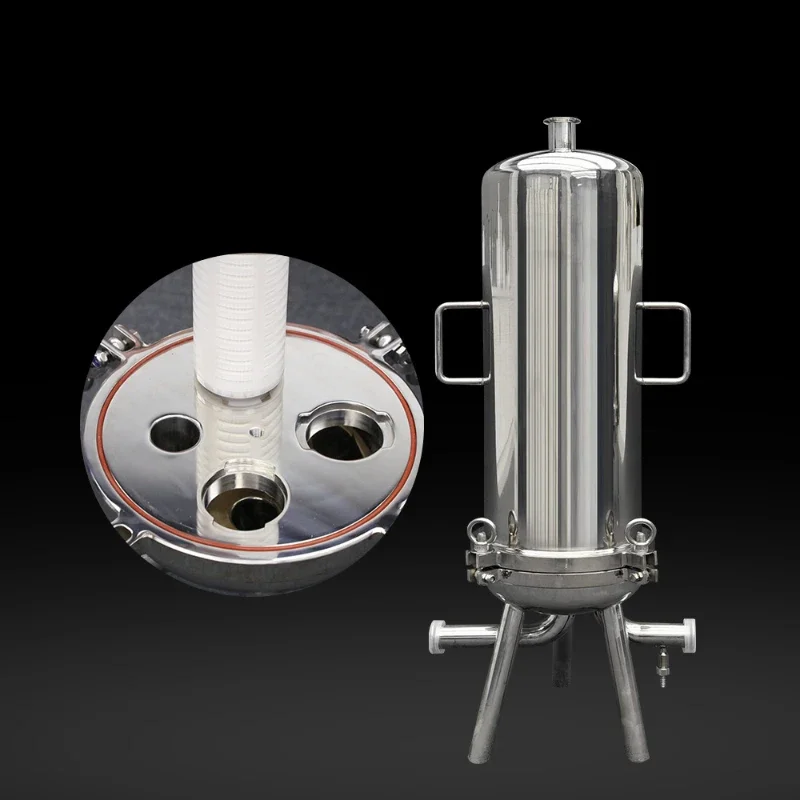 for 100% Integrity Tested Water Filter Housing Ss Liquid Filtration Stainless Steel Filter Housing For Water Treatment