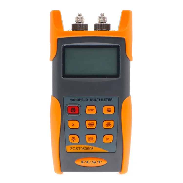 FCST080903 Handheld Power Meter and Light Source All In One Fiber Optic Multimeter For Telecom Network Testing