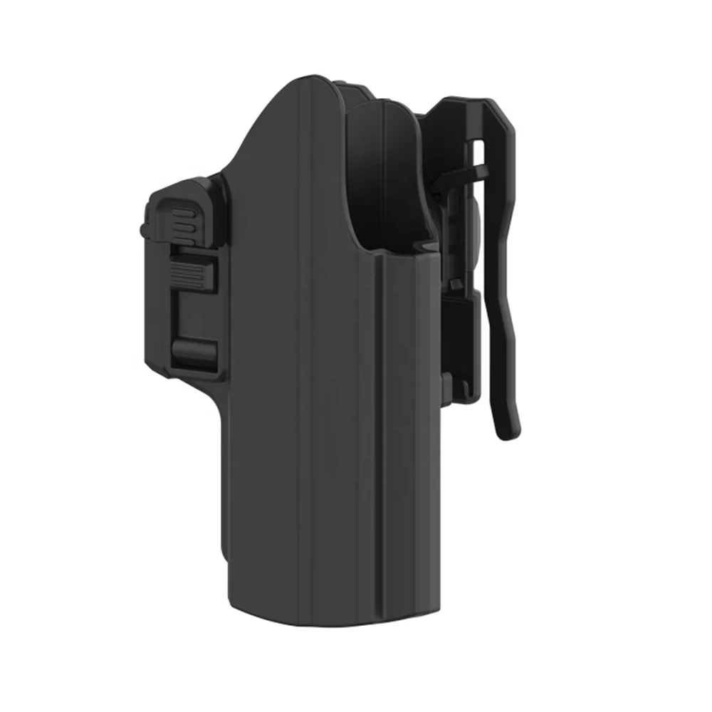 TEGE IPSC Universal OWB Holster Outside Waistband Paddle Holster for Glock 17 19 19X 45 S&W M&P 9MM Springfield XD Beretta 92fs