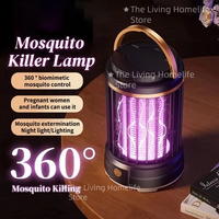 USB Electric Mosquito Killer Lamp Rechargeable Indoor And Outdoor Electric Mosquito Catcher Light Lure Mosquito Killer