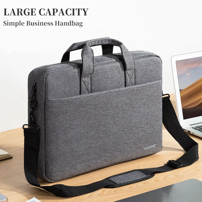 

13.3 14 15.6 17 17.3 inch Laptop Bag for Macbook Air Pro 13 15 16 Huawei Asus Dell HP Lenovo Notebook Shoulder Bag Carrying Case