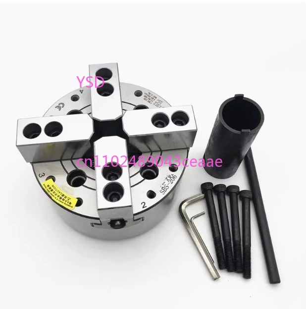 

SB-205 SB-206 SB-208 Гидравлический патрон Масляный патрон Трехкулачковый патрон полый гидравлический для механического токарного станка с ЧПУ