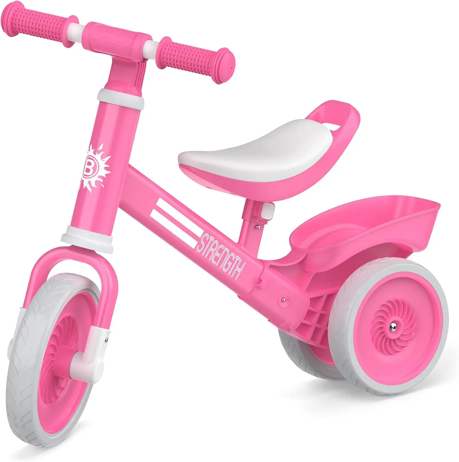 Balance Bike 2-4 anni, perfetto, robusto, bici senza pedali per bambini 2 3 4 anni, facile da montare, ben realizzata