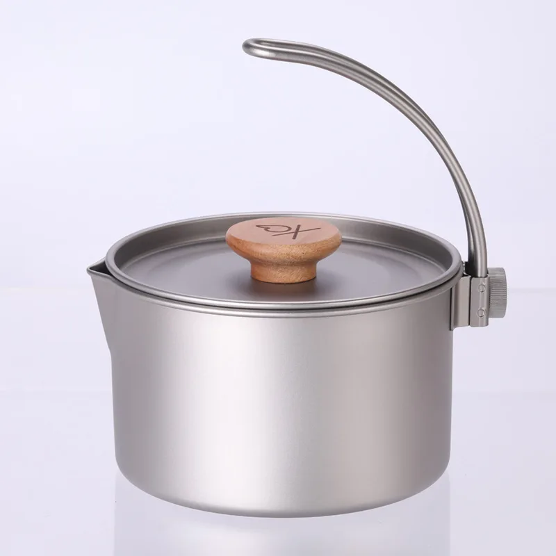 

Outdoor pure titanium detachable handle portable camping cooker multi-functional camping eagle beak titanium