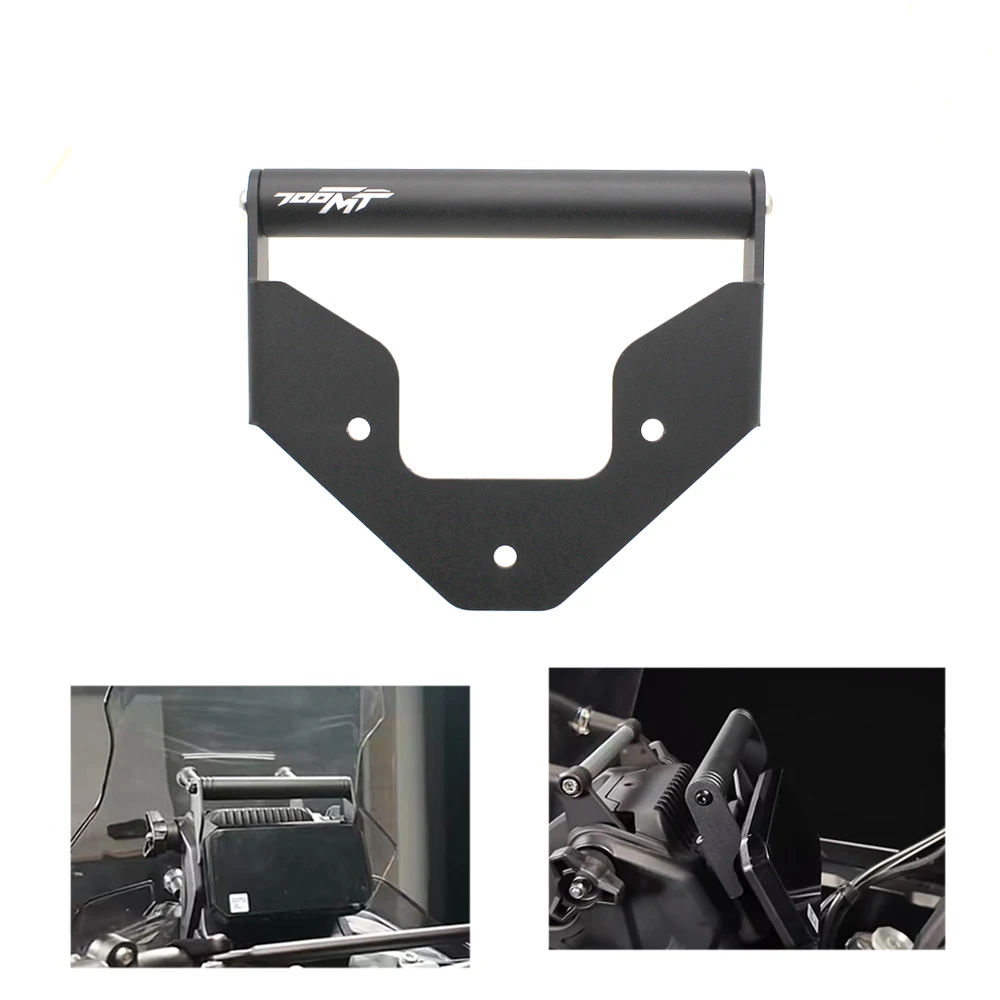 For CFMOTO 700MT 2025-2026 Motorcycle Phone Stand Holder GPS Navigation Bracket Plate Extension Bar 700 MT Navigation Bracket
