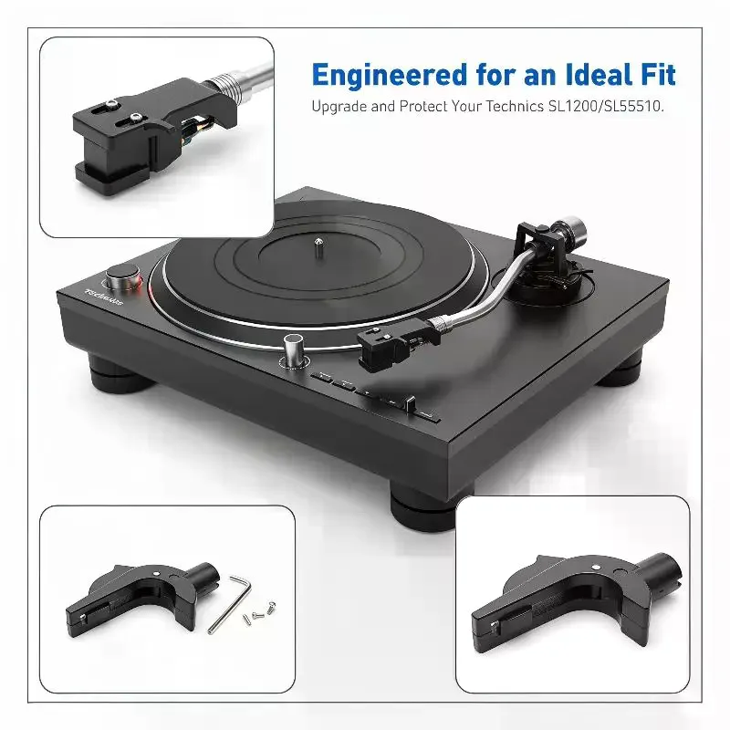 1/4Pcs LP Vinyl Phonograph Tone Arm Base Tonearm Rest For Technics SL1200 SL1210 MK2 MK3 M3D MK5 Turntable Essential Accessories