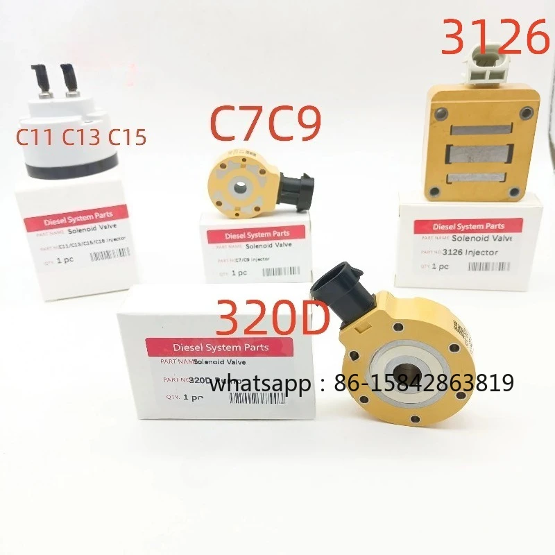 

Высококачественный соленоид для инжекторов C7, C9, C11, C13, C15, C18, инжекторов 3126, насоса 320D
