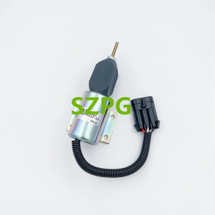 

SA-4532-12 Fuel Shutoff Solenoid 59009134 12V 2003ES SA 4532 12 For Komatsu PC300LC-6 Diesel Engine Stop Solenoid Valve