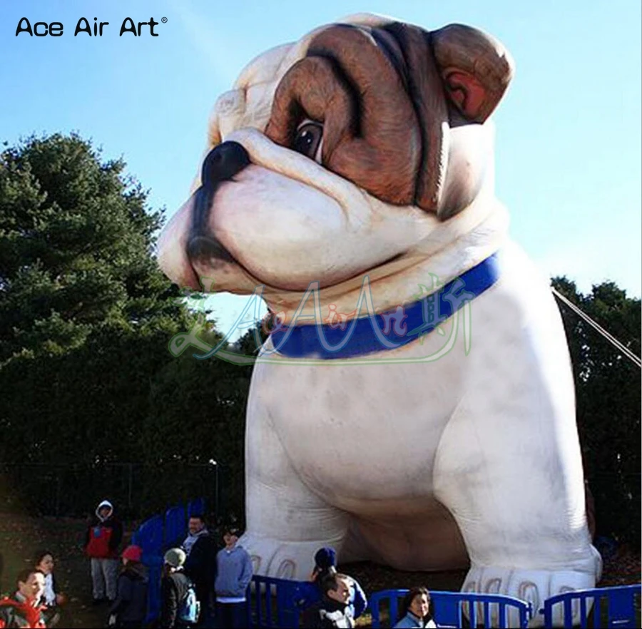 3/4/5m aangepaste opblaasbare Shapi hond dier ballon voor buitenreclame tentoonstelling gemaakt door Ace Air Art