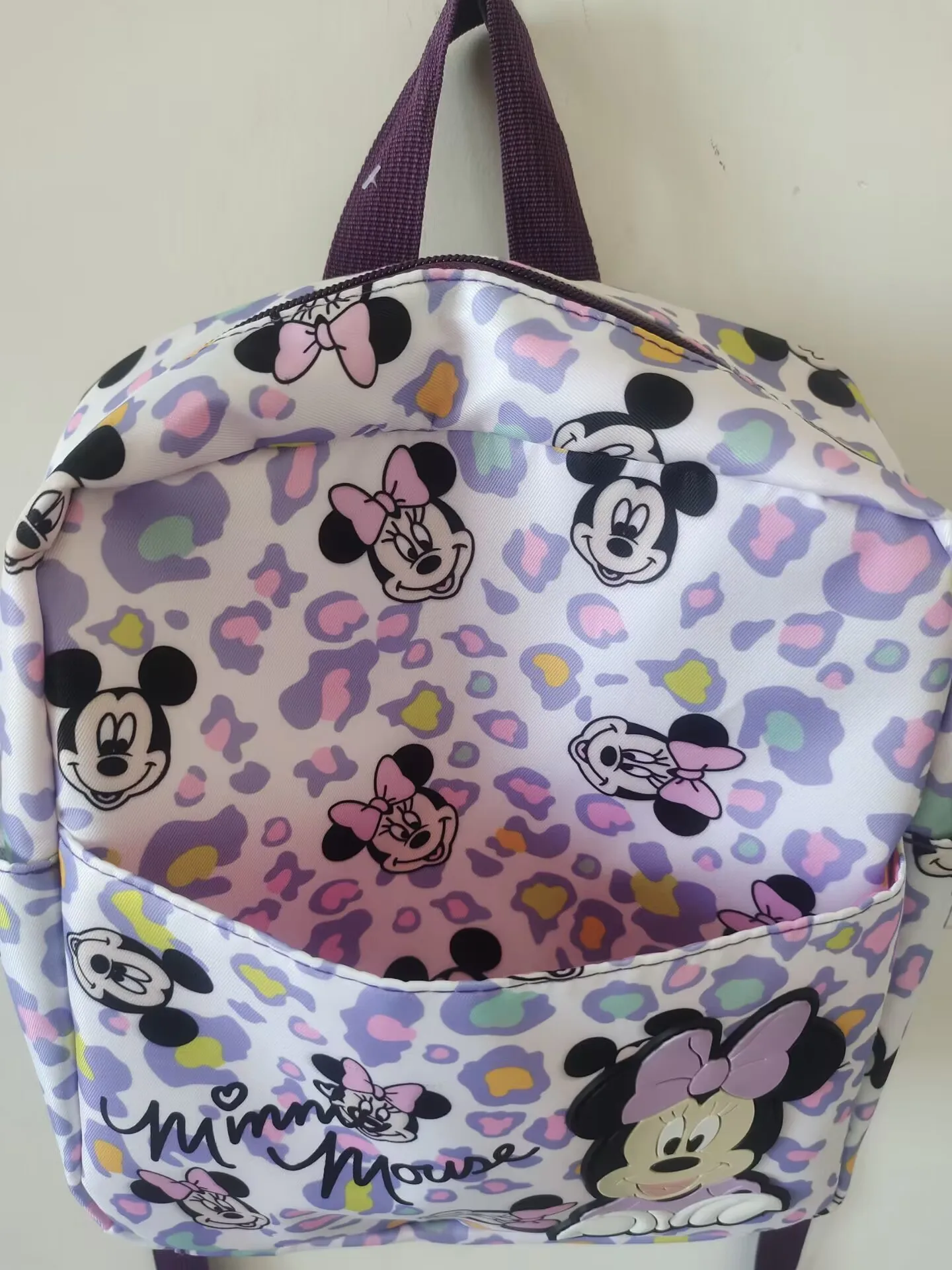 Disney Cartoon Rugzak Voor Vrouwen Mickey Mouse Minnie Patroon Studenten Schooltassen Grote Capaciteit Rugzak Meisjes Draagtassen