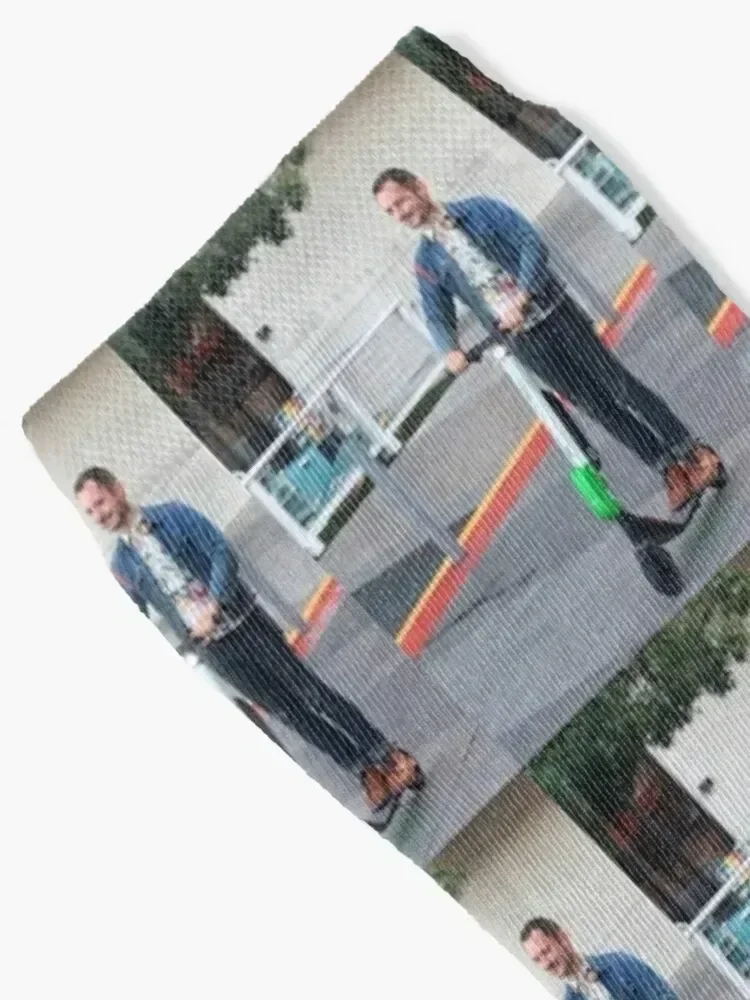 elijah wood on scooter Socks set christmas stocking Novelties Toe sports Girl'S Socks Men's