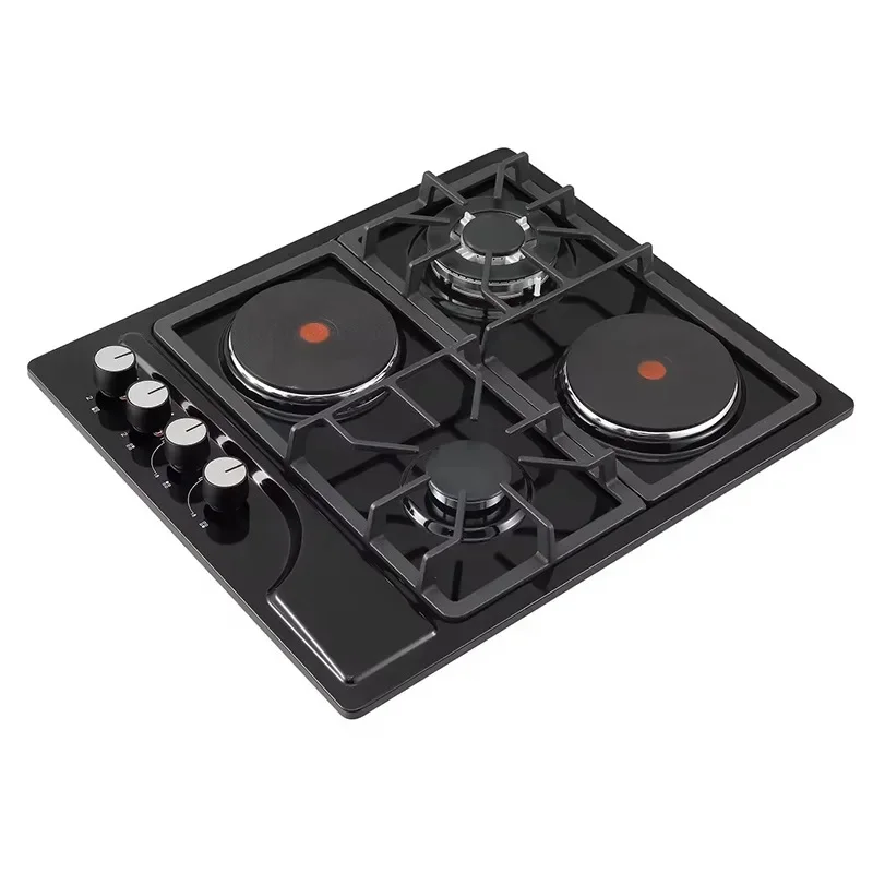 Home Use Countertop/Built-in Dual-Purpose Stainless Steel Gas Stove Energy-Saving Gas Stove