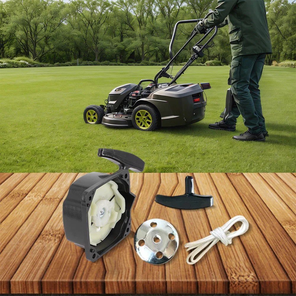 Recoil Mechanism Steel Starter Smooth Starting Operation Complete Starter Assembly 3.0mm X 90cm Brush Cutter Repair
