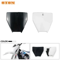 Cubierta de plástico para placa de matrícula delantera de motocicleta, accesorios de Motocross Enduro para HUSQVARNA FC FE TE TX 125, 150, 250, 350, 450, 2016-2019