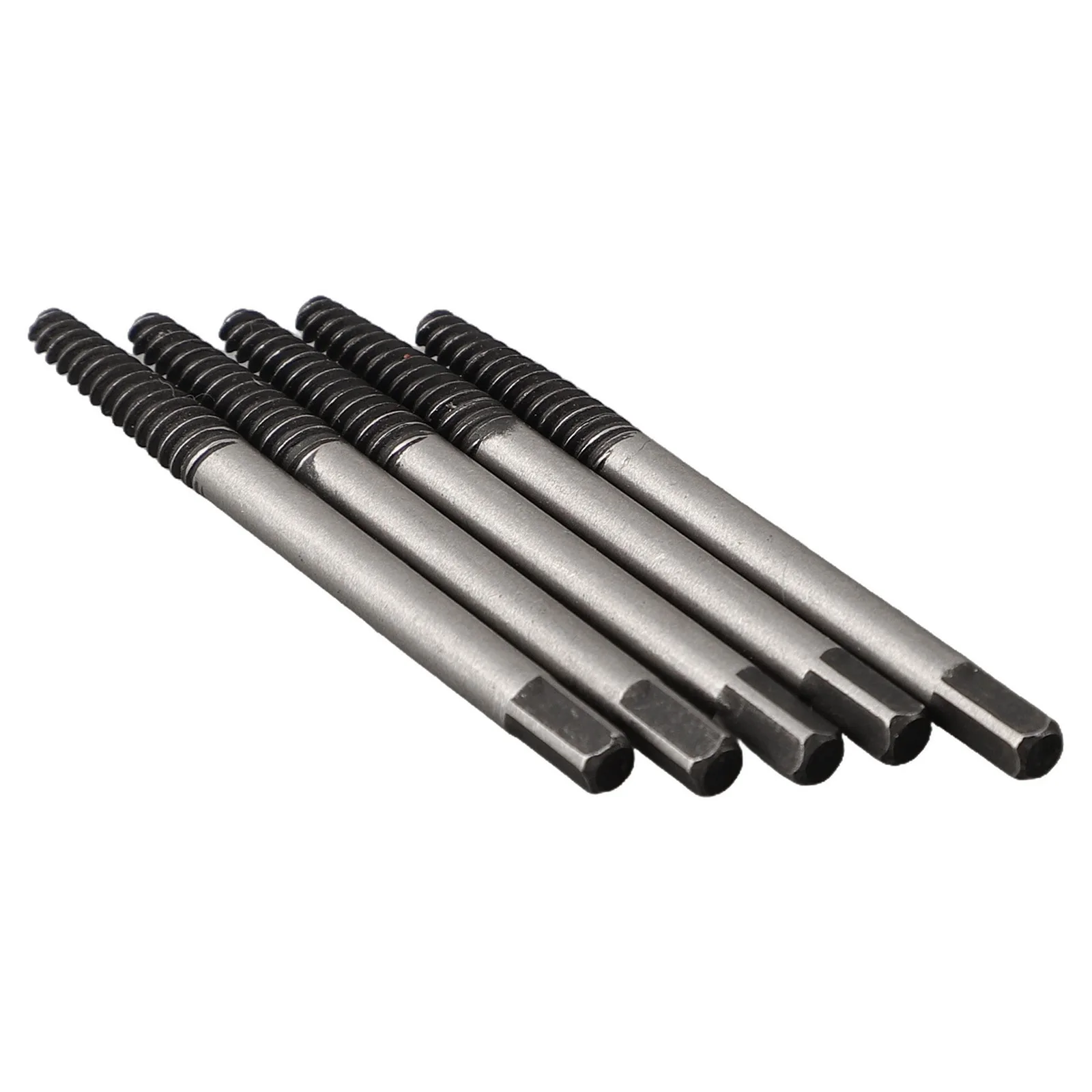 Brand New In Design With The Left-hand Thread And The Square Head Screw Extractor Broken Head 4-6mm Steel 5pcs Left-hand Thread