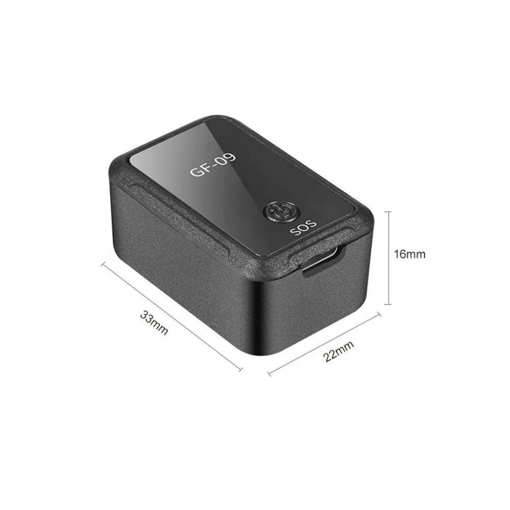 2g magnético gf09 gsm gps rastreador em tempo real localizador-dispositivo mini localizador de carro em tempo real dispositivo de rastreamento dropshipping