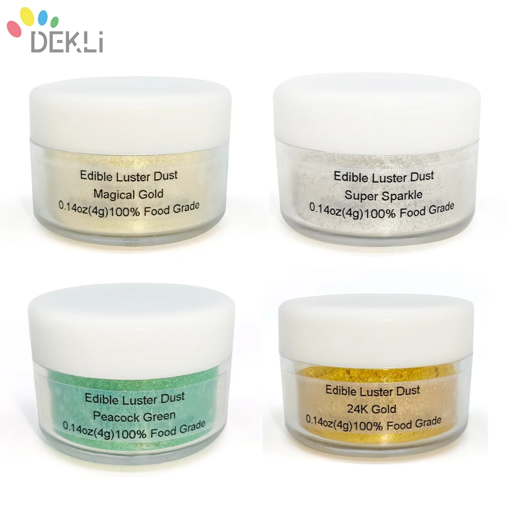 Multicolor Powder Luster Dust Chocolate Glitter Luster Powder