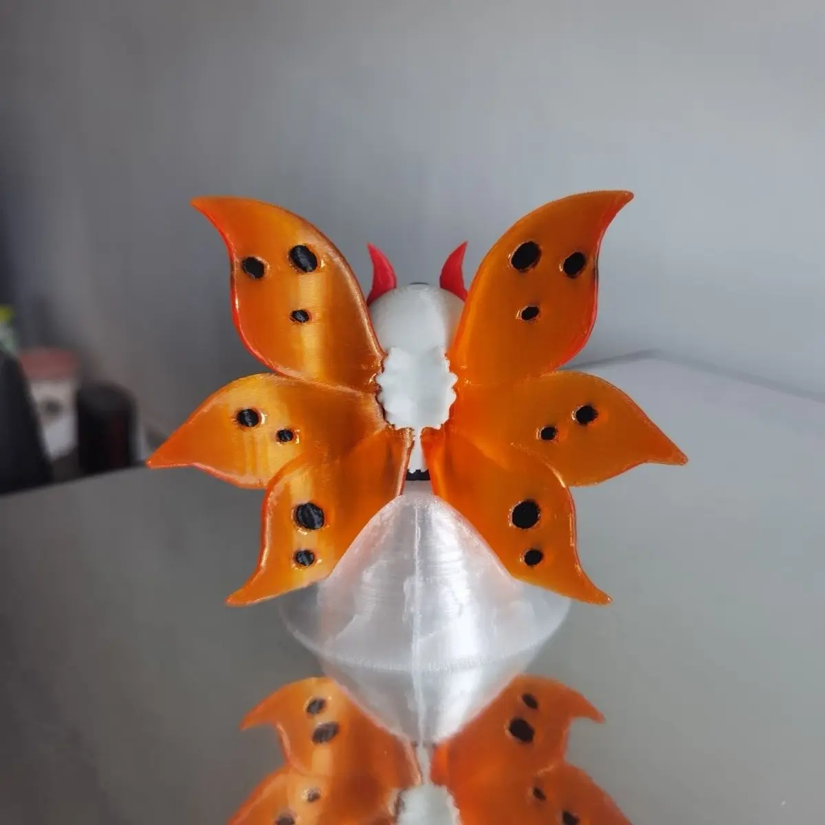 Anime Action Figures Volcarona Proportion World 1:20  Diy 3d Printing Kawaii Cartoon Character Desktop Model Gifts