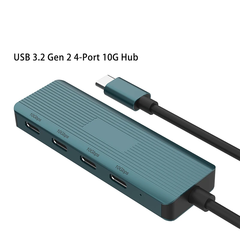 USB-c converter Game USB3.2 Hub Splitter Converter Plug and Play Splitter Adapter Multi-function docking station Extension Cable