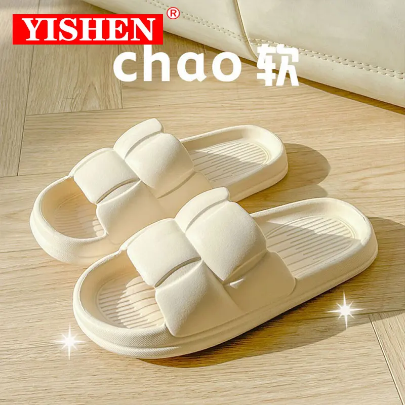 

YISHEN Slippers Sandals Women Soft Sole Flip Flop Summer Non Slip Platform Bathroom Slipper Indoor Slides Chaussures Pour Femmes